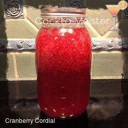 Cranberry Cordial